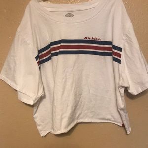 Cropped dickies T-shirt